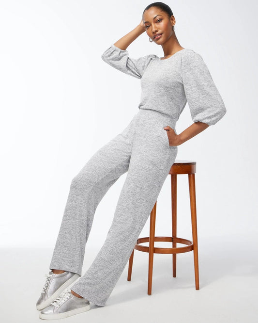 Chico's Women | Zenergy® Soft Essentials Pants SALT AND PEPPER