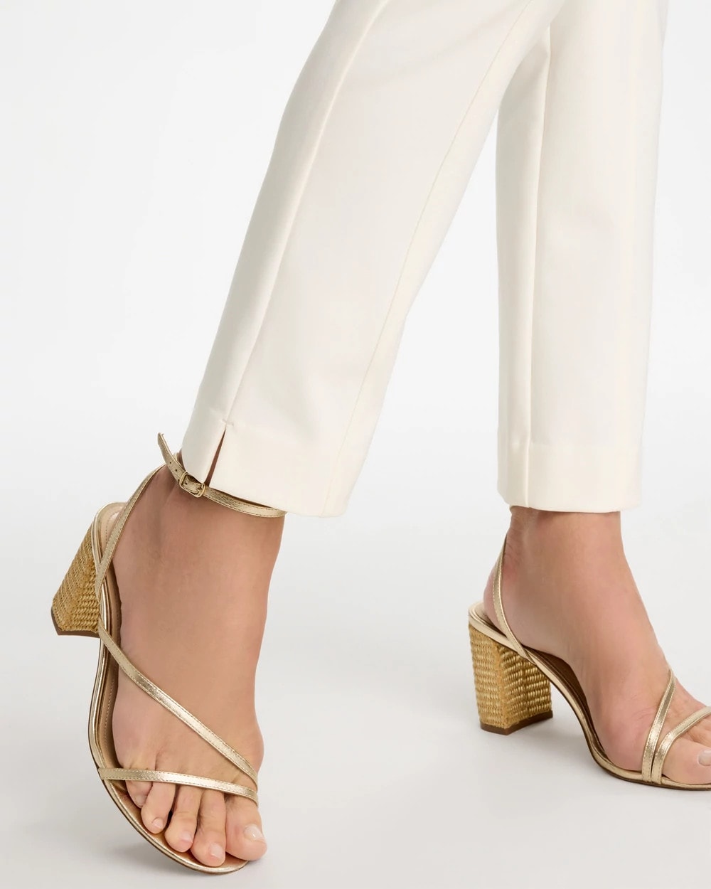 Juliet Bi-Stretch Slim Ankle Pants - US 8663