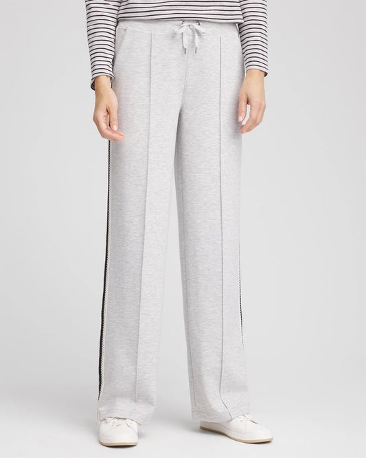 Zenergy® Double-Knit Lattice Trim Pants - US 1336