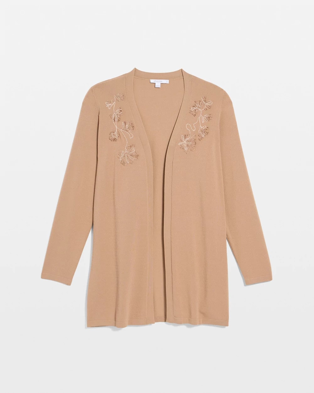 Floral Embroidered Cardigan - US 0462
