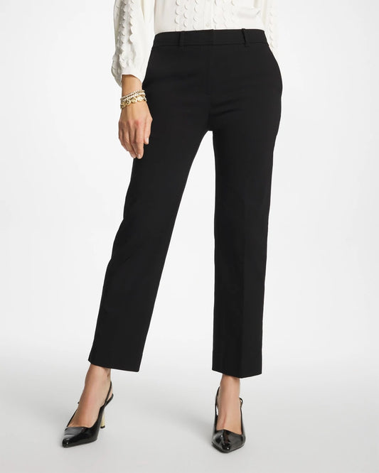 Emme Fly Front Straight Crop Pants - US 6029