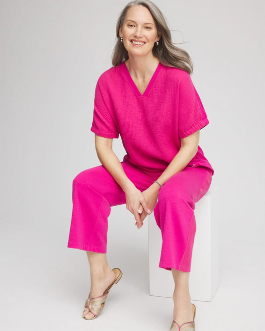 Zenergy® Gauze Lounge Shirt - US 9030