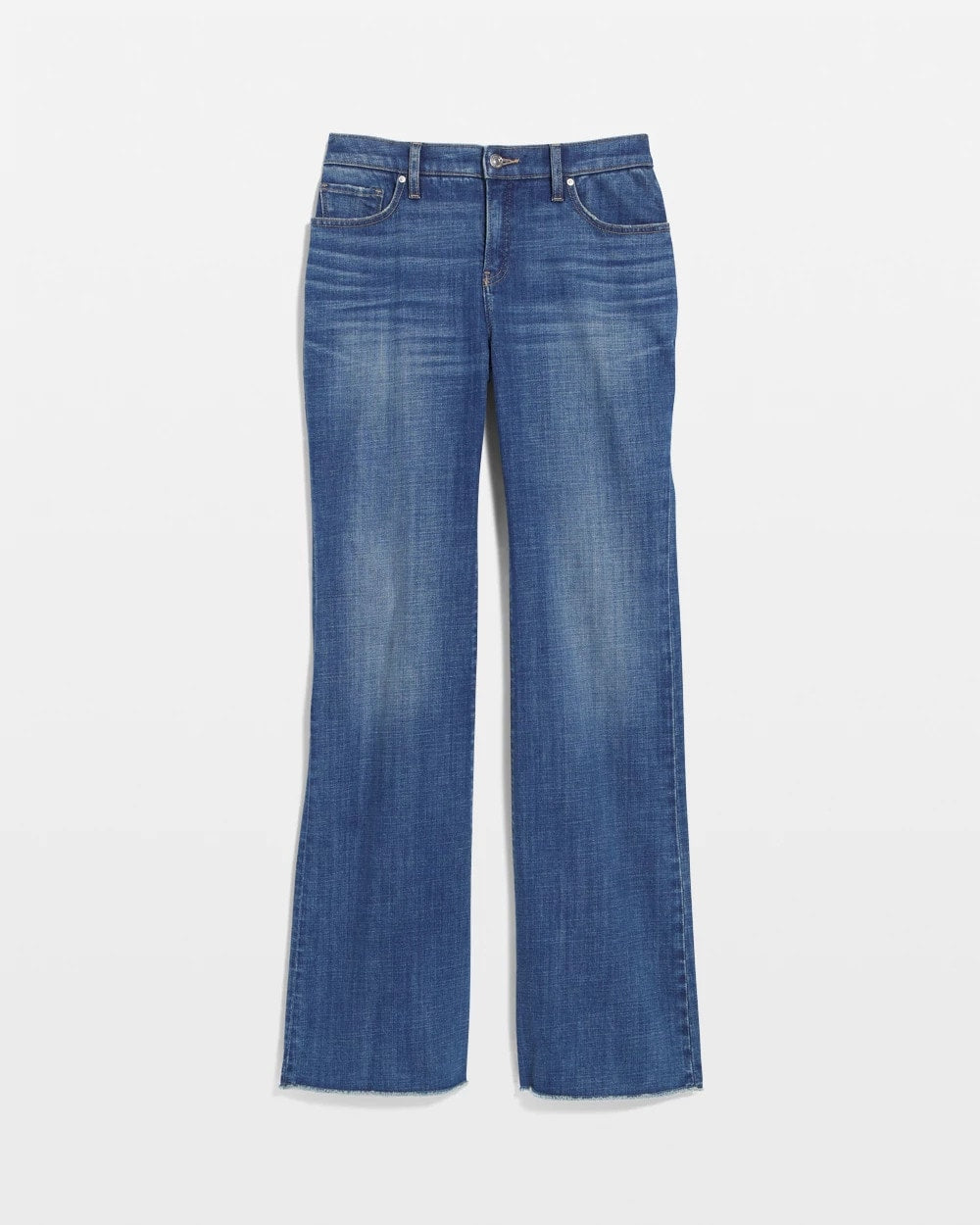 Girlfriend Frayed Flared Jeans - US 4980