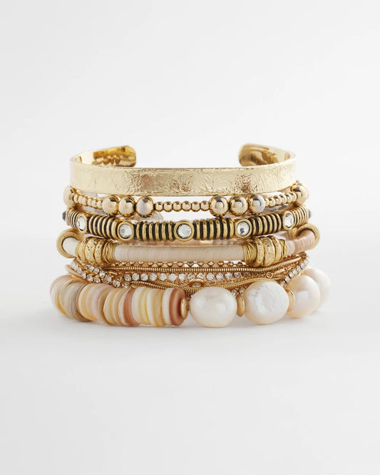 Goldtone Multistrand Bracelet - US 9020
