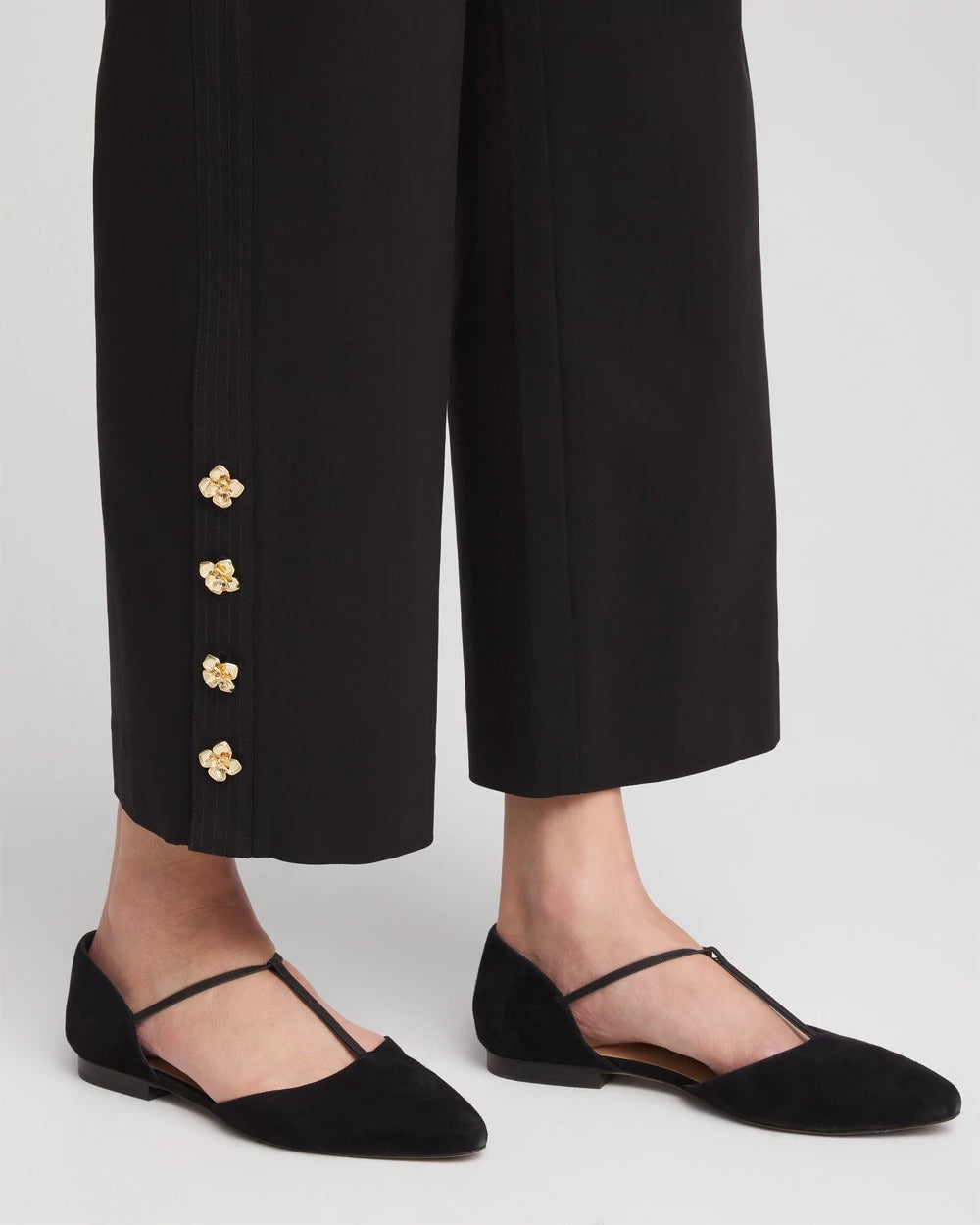 Brigitte™ Cropped Wide-Leg Pants - US 8395