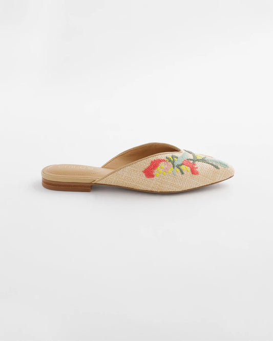Gabby Raffia Mule - US 1051