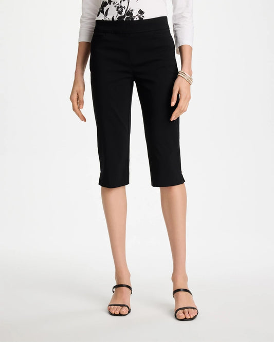 Brigitte™ Slim Rivet Pull-On Capri Pant - US 0829