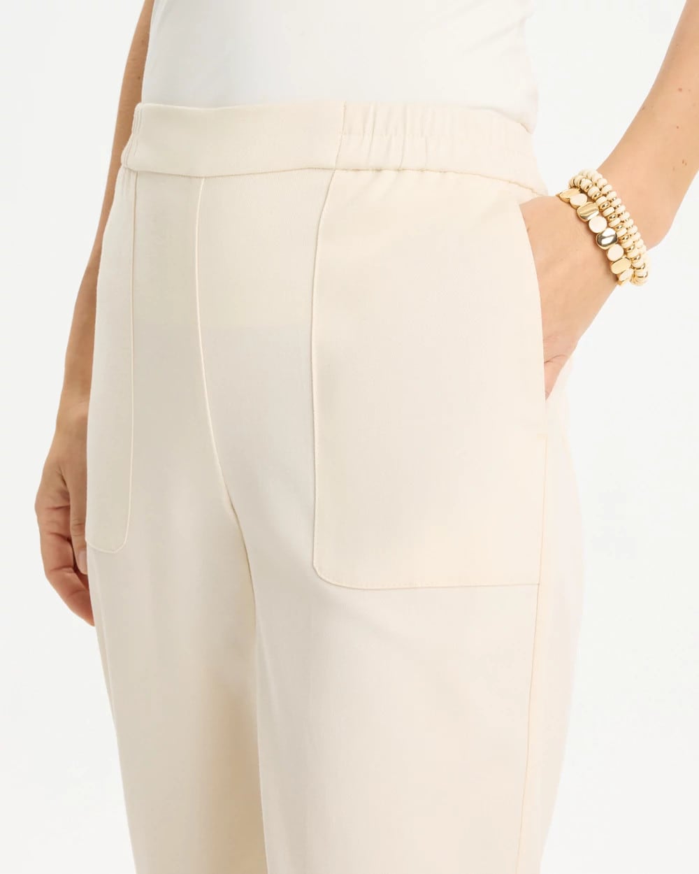 Relaxed Tapered Crop Pants - US 9506