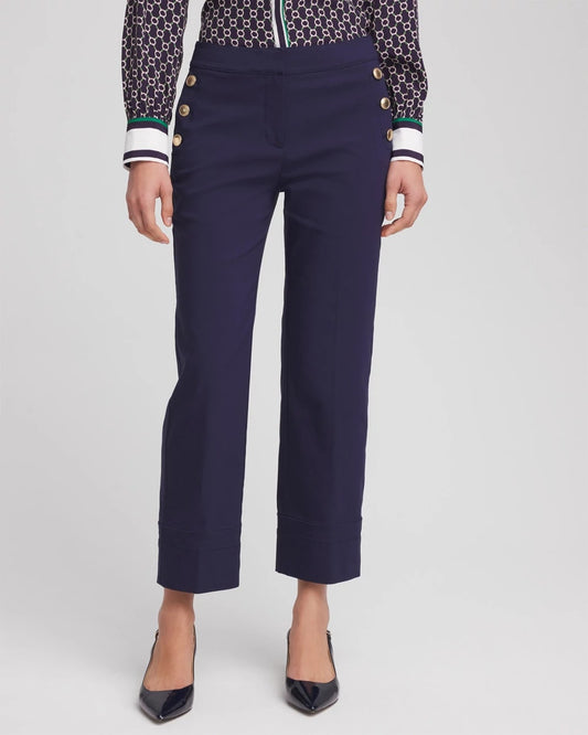 Emme Sailor Straight Crops - US 9984