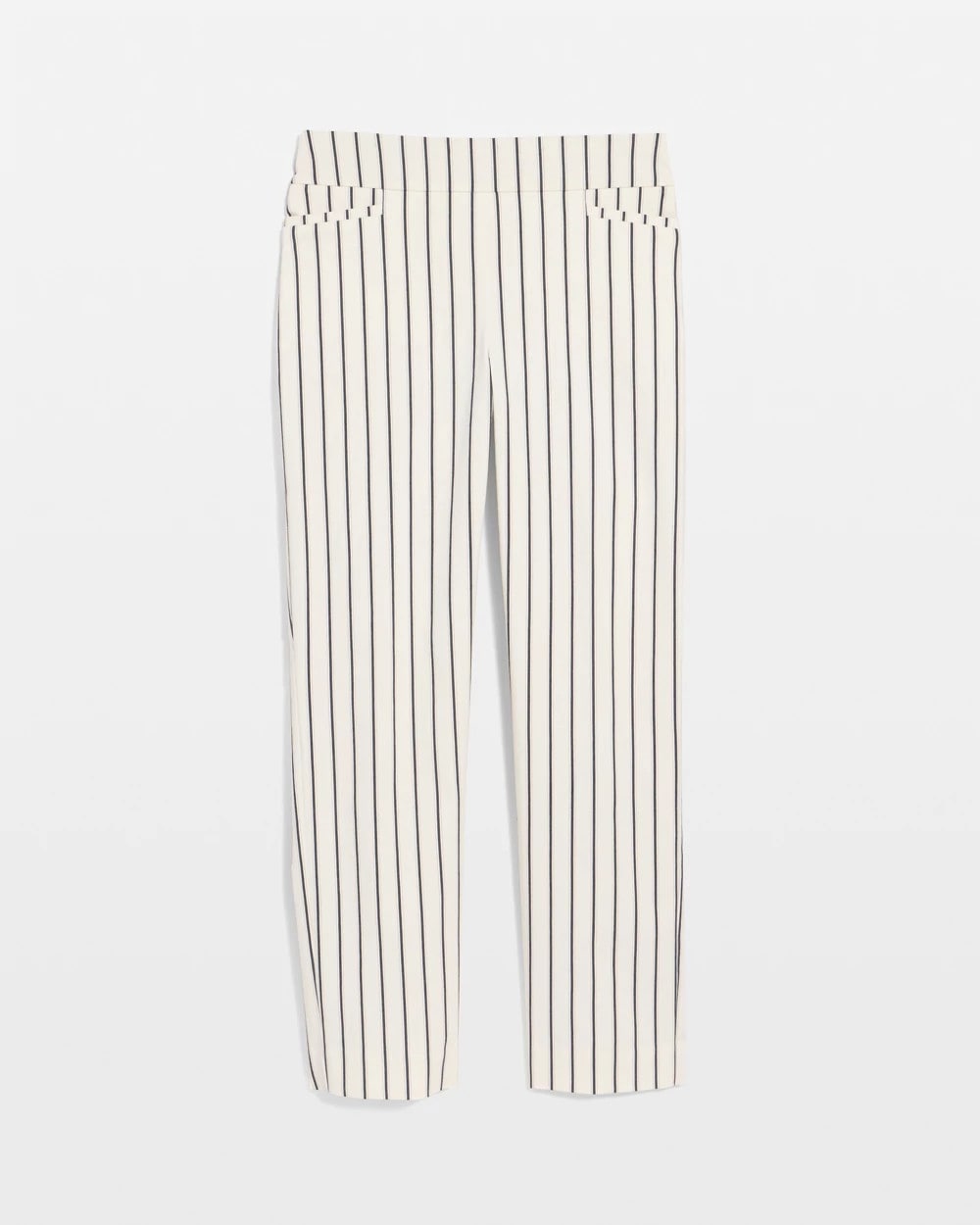 Pinstriped Brigitte™ Slim Ankle Pants - US 5158