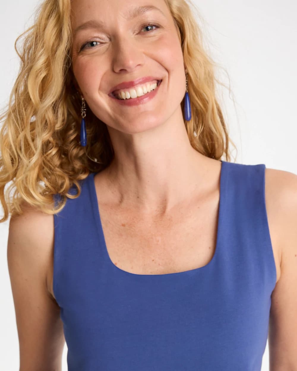 Contour Cotton™ Square Neck Tank - US 5026