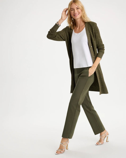 Brigitte™ Tab Straight Ankle Pants - US 6551