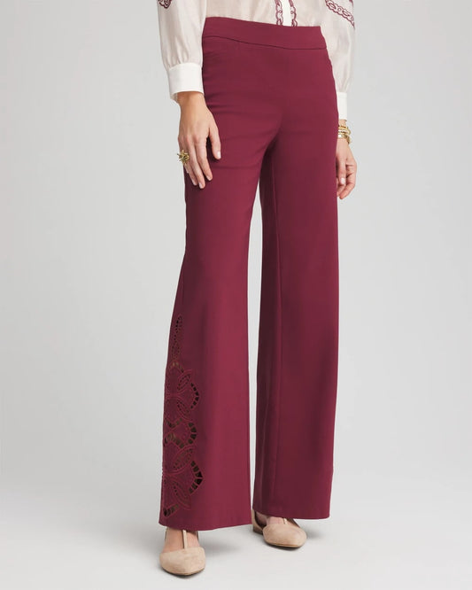 Brigitte™ Cut-out Wide-Leg Pants - US 8657
