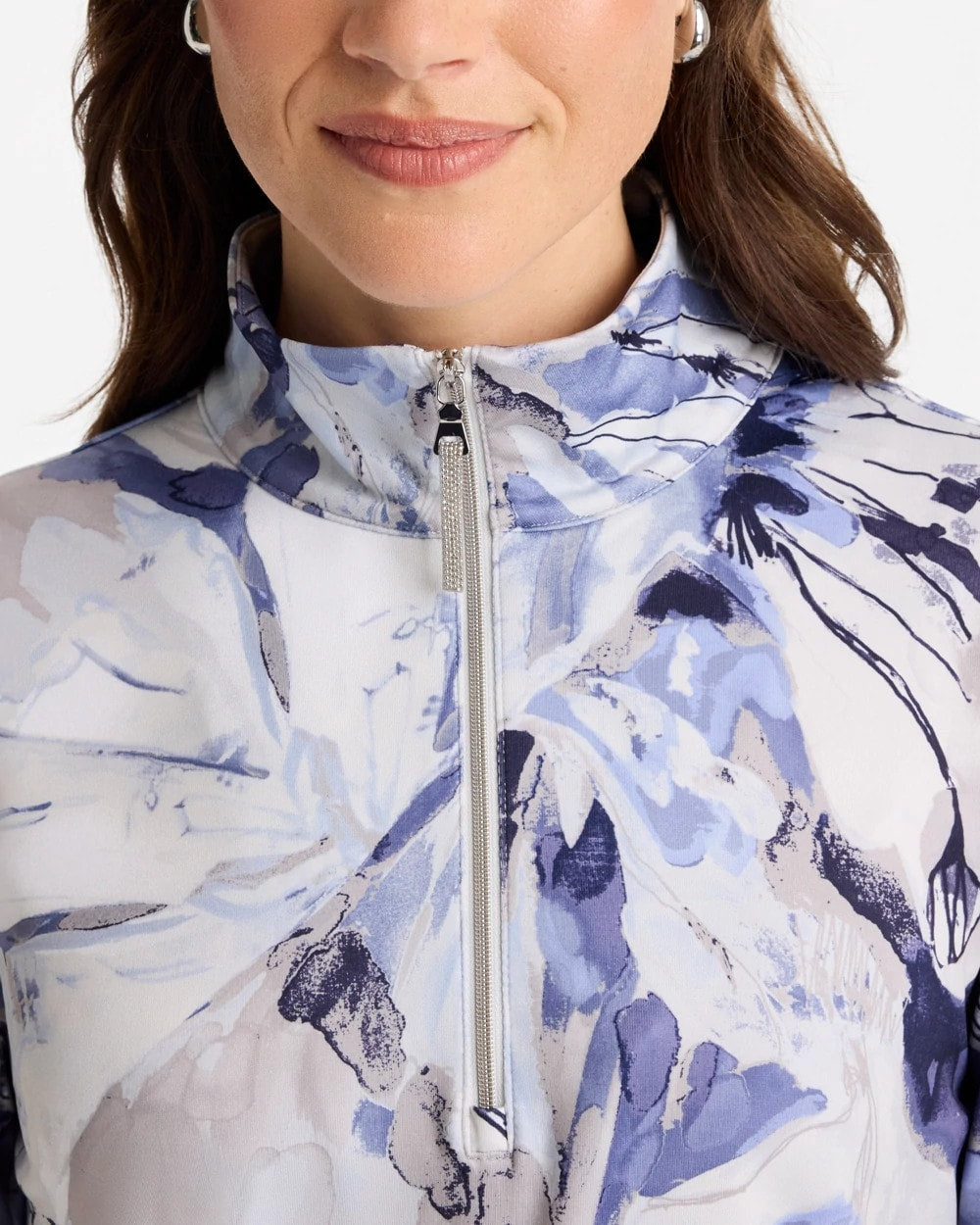 Zenergy® UPF Botanic Half Zip Polo - US 4254