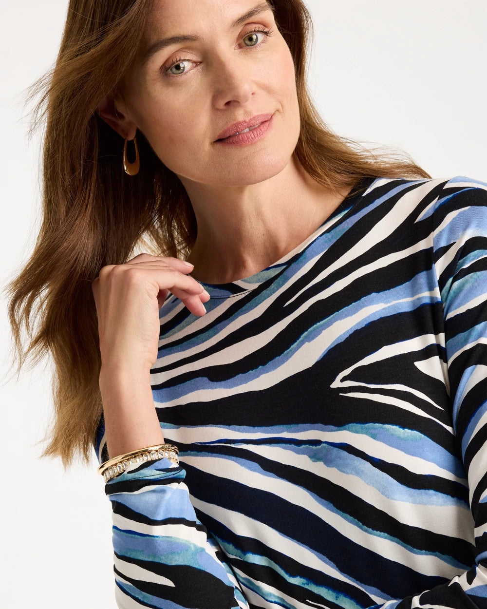 Abstract Touch of Cool™ Layering Tee - US 2075