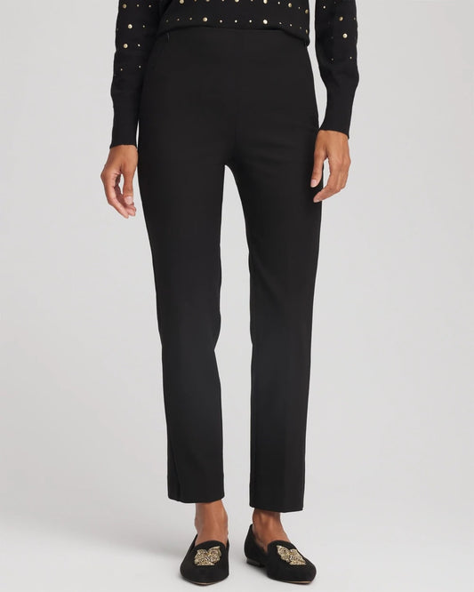 Chico's Women | Petite Juliet Straight Ankle Pants BLACK