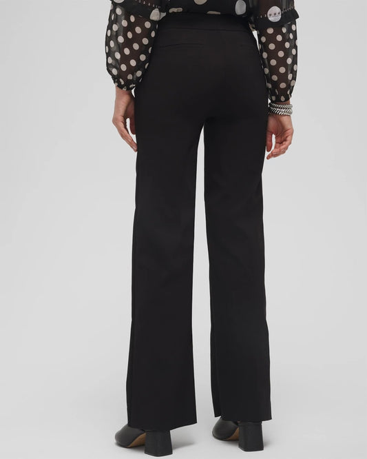 Chico's Women | Brigitte™ Slim Wide-Leg Pants BLACK