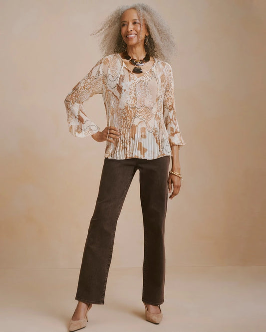 Girlfriend Straight Ankle Jeans - US 3994