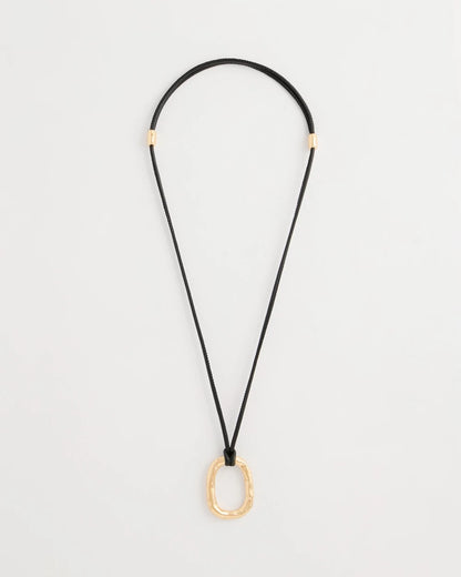 Adjustable Pendant Corded Necklace - US 4668
