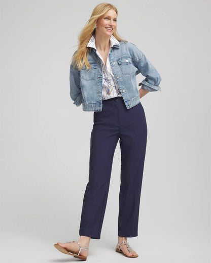 Fly Front Ankle Pants - US 5634
