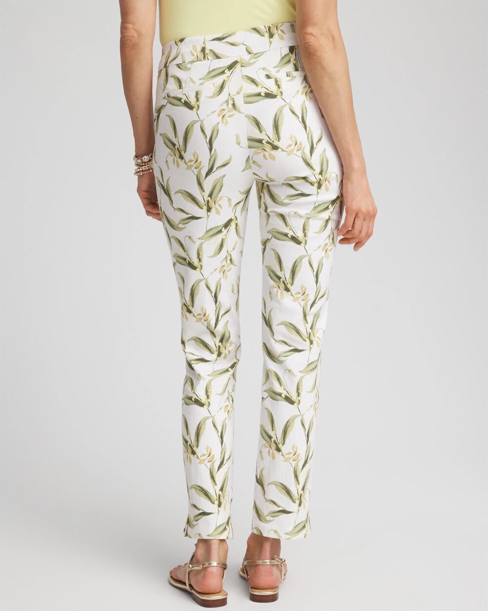 Brigitte™ Slub Slim Ankle Pants - US 7701