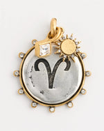 Aries Zodiac Charm Pendant - US 3021