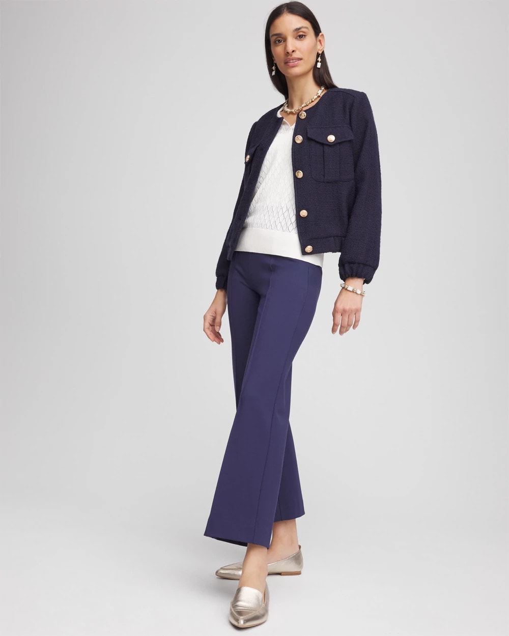 Lightweight Juliet Kick Flare Pants - US 3973