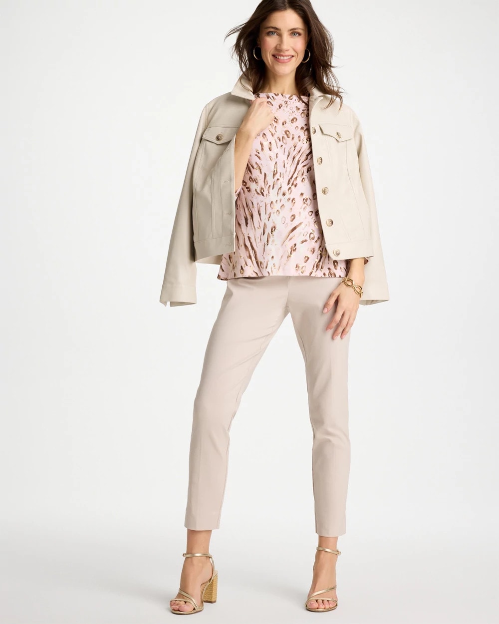 Brigitte™ Slim Pull-On Ankle Pants - US 3323
