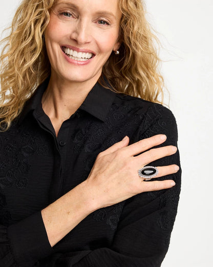 Black Cab Stretch Ring - US 0526