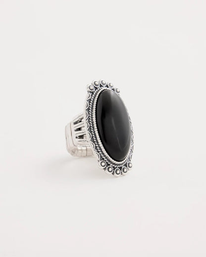 Black Cab Stretch Ring - US 0526
