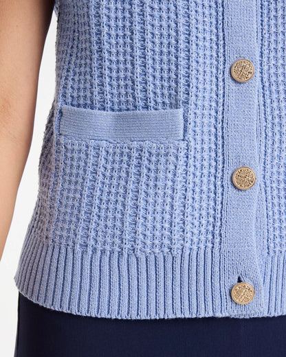 Button-Up Sweater Vest - US 8797