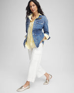 Cargo Straight Leg Cropped Pants - US 7641