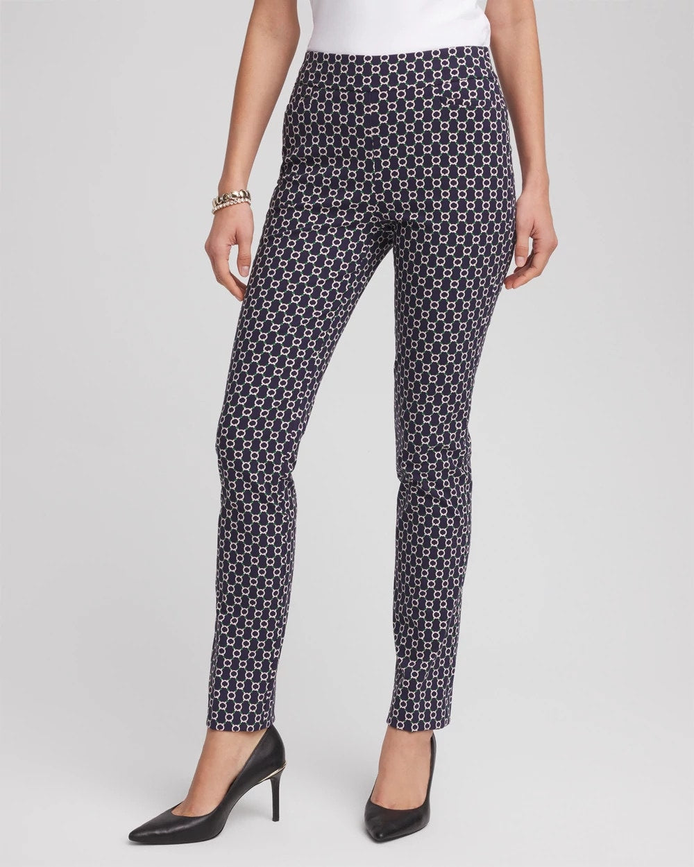 Brigitte™ Chain Connection Slim Pants - US 0700