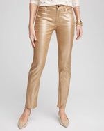 Girlfriend Coated Ankle Jeans - US 2799