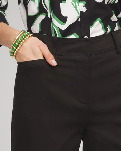 Cotton Sateen Cropped Pants - US 7332