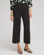 Cotton Sateen Cropped Pants - US 7332