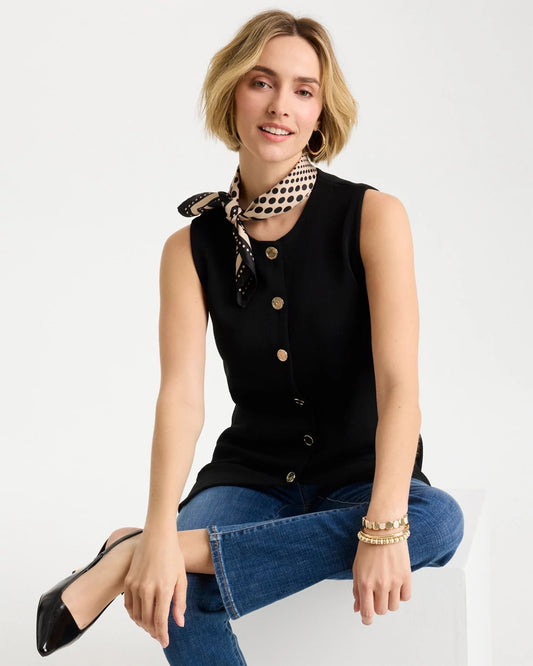 Refined Crewneck Sweater Vest - US 5969