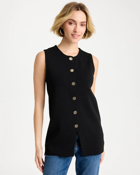Refined Crewneck Sweater Vest - US 5969