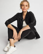 Zenergy® Double-Knit Pick Stitch Ankle Pants - US 2265