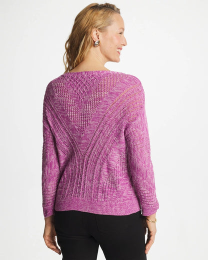 Relaxed Dolman Pullover Sweater - US 5062