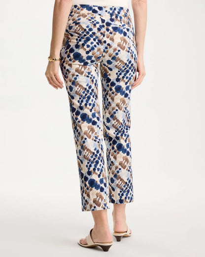 Printed Brigitte™ Straight Crop Pant - US 0516