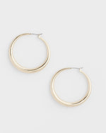 Cassie Gold-Tone Hoop Earrings - US 5145
