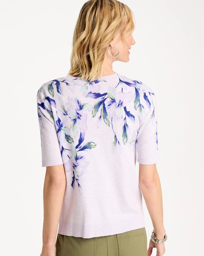 Ella Short-Sleeve Orchid Sweater - US 4196