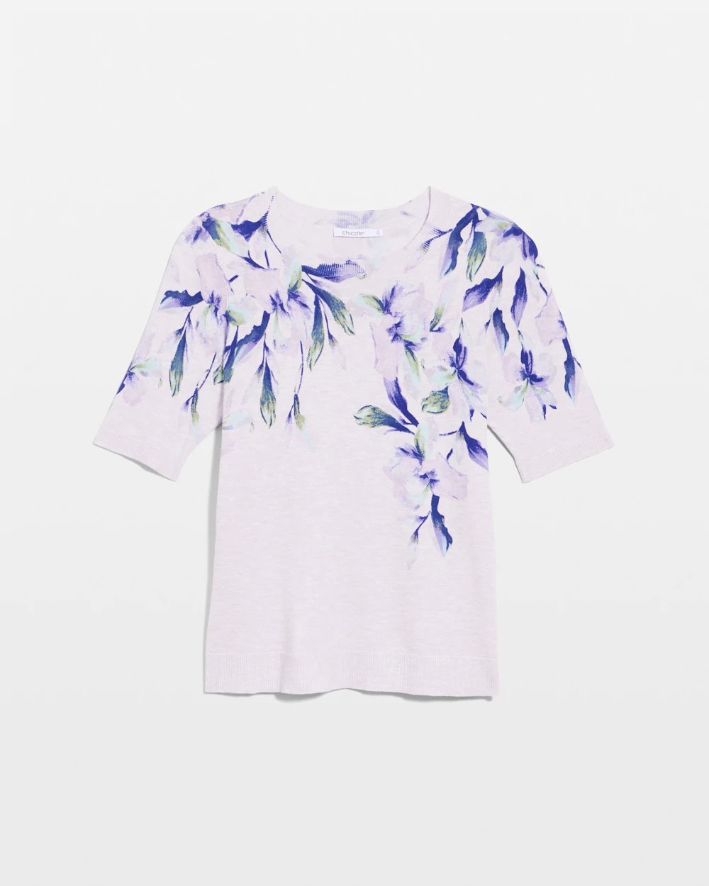 Ella Short-Sleeve Orchid Sweater - US 4196