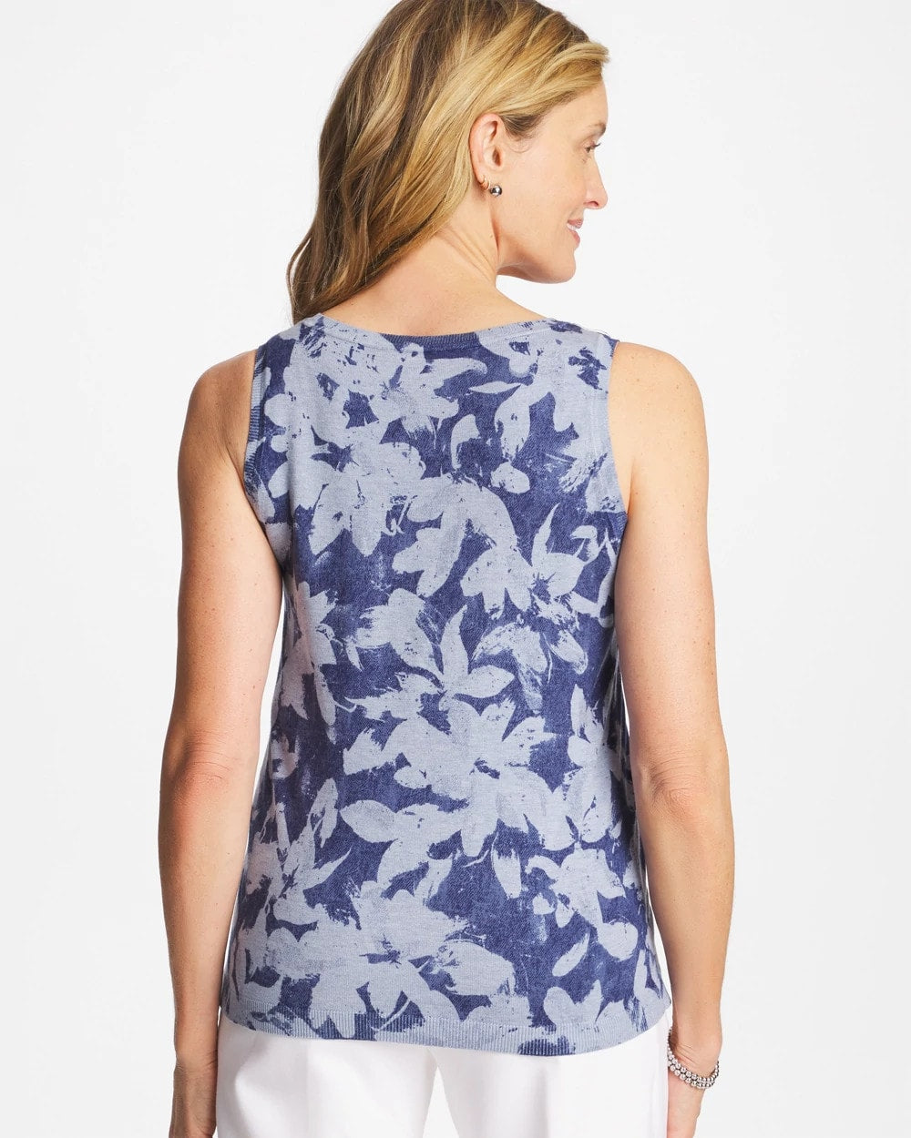 Ella Floral Scoopneck Tank - US 8578