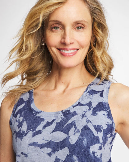 Ella Floral Scoopneck Tank - US 8578