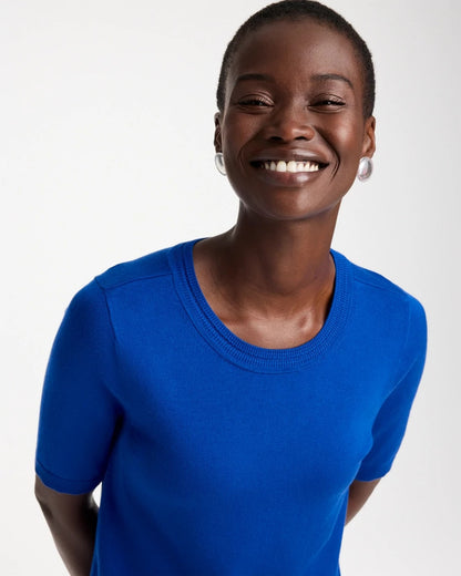 Ella Short-Sleeve Sweater - US 3717