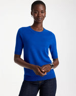 Ella Short-Sleeve Sweater - US 3717