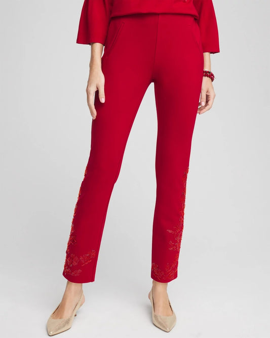 Juliet Embellished Ankle Pants - US 5183