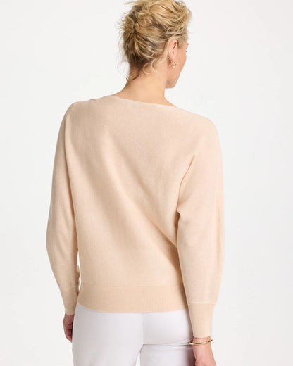 Embroidered 3/4 Sleeve Sweater - US 9797